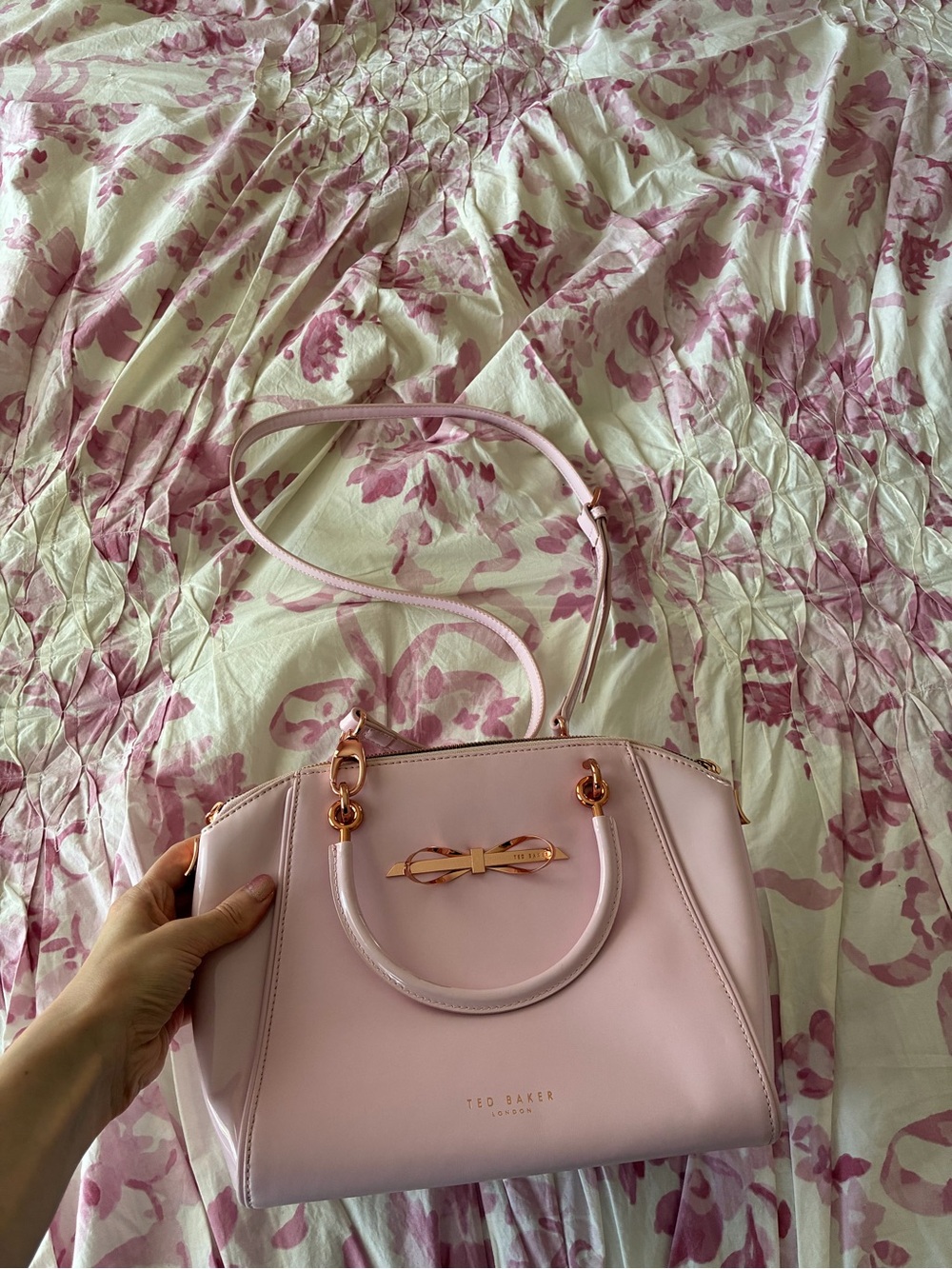 Ted Baker Pink Bow Bag